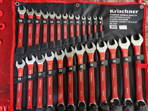 25 PCS WRENCH 6-32 MATT POLISH THIN PLATE