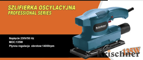Szlifierka osycylacyjna 135W - Szlifierka osycylacyjna 135W -
